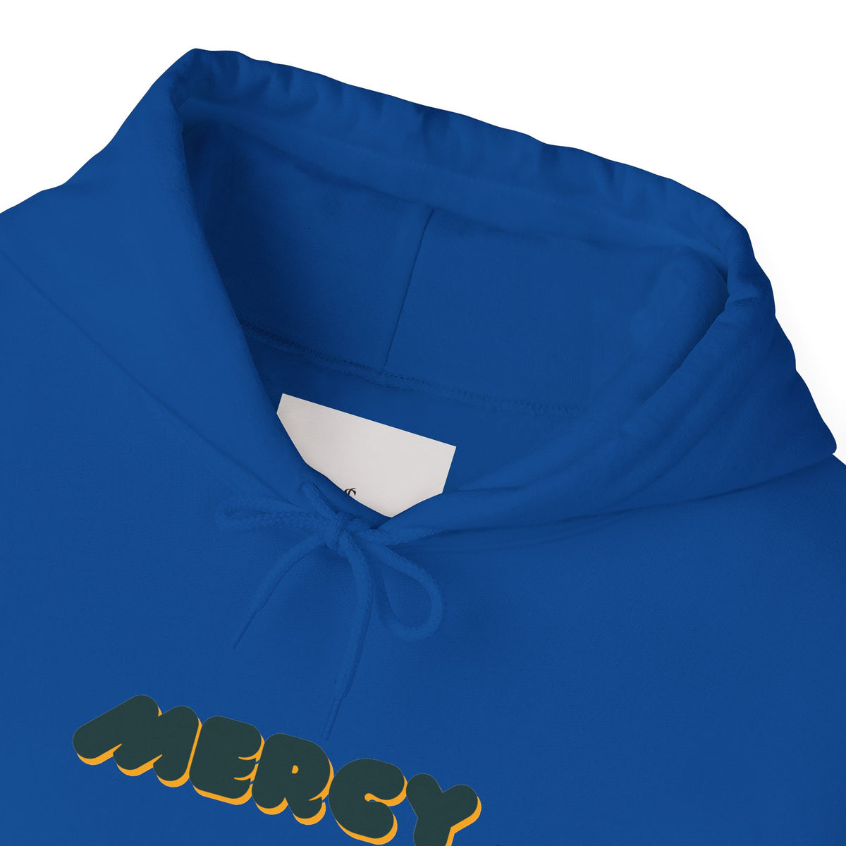 Mercy Retro Bubble Hoodie — Vintage-Inspired Mercy Graphic Sweatshirt