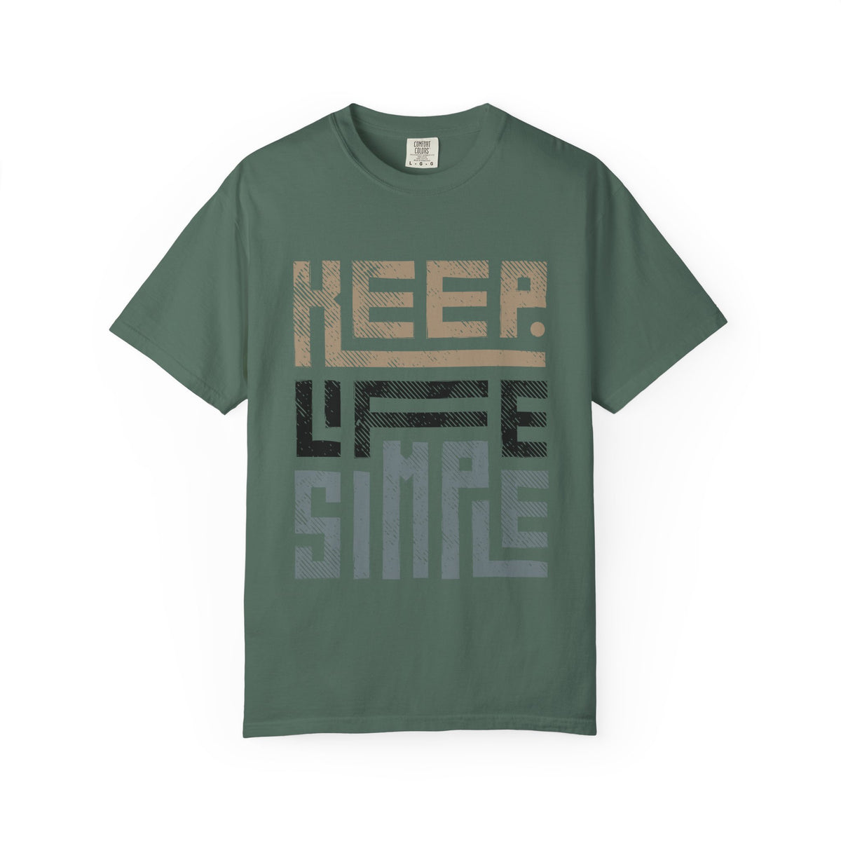 Keep Life Simple T-Shirt — Minimalist Inspirational Graphic Tee