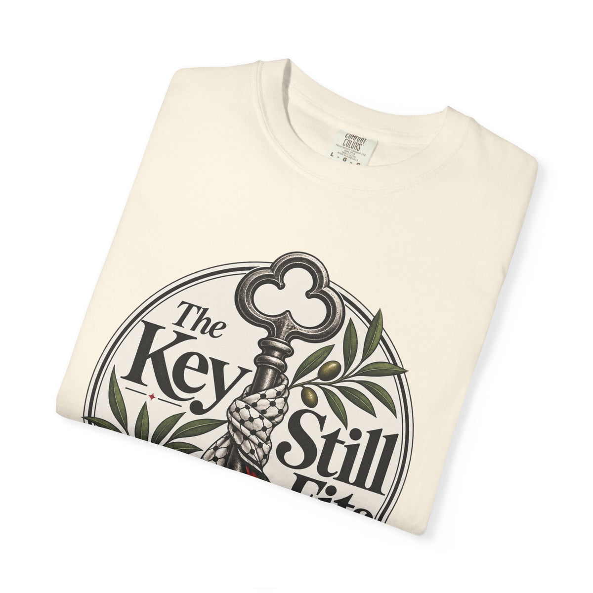 Key Still Fits T-Shirt — Vintage Skeleton Key Graphic Tee