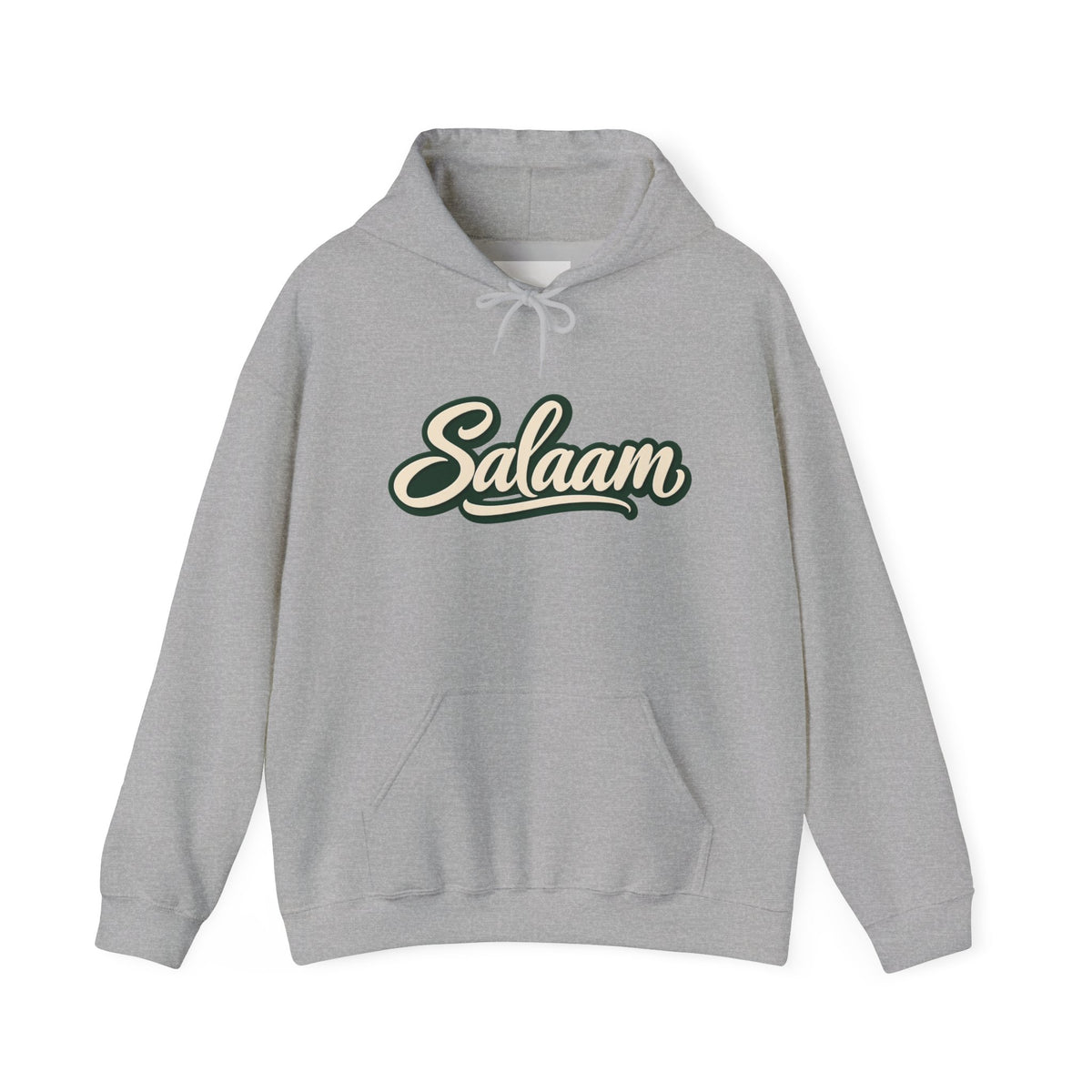 Salaam Hoodie — "Carry Peace Wherever You Go" Cozy Islamic Greeting Sweatshirt
