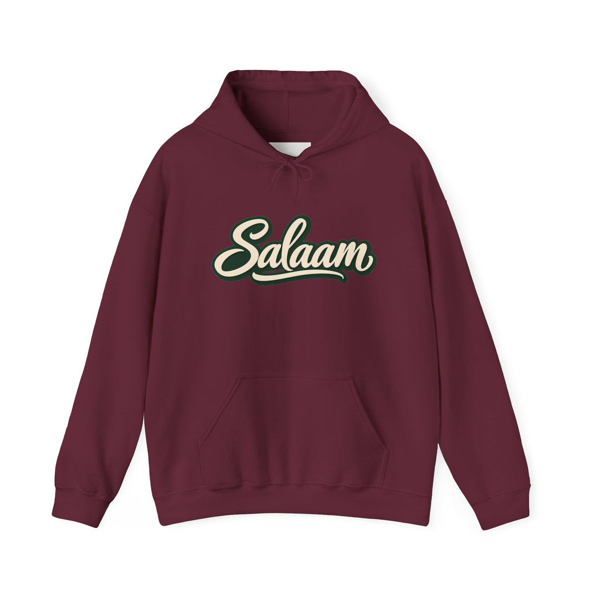 Salaam Hoodie — "Carry Peace Wherever You Go" Cozy Islamic Greeting Sweatshirt