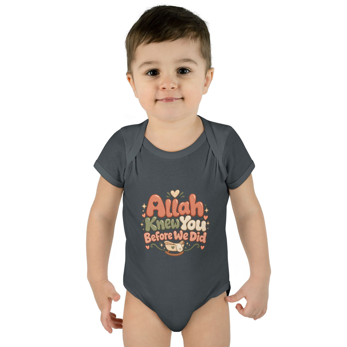 Infant Bodysuit – "Allah Knew You Before We Did" Muslim Baby Onesie