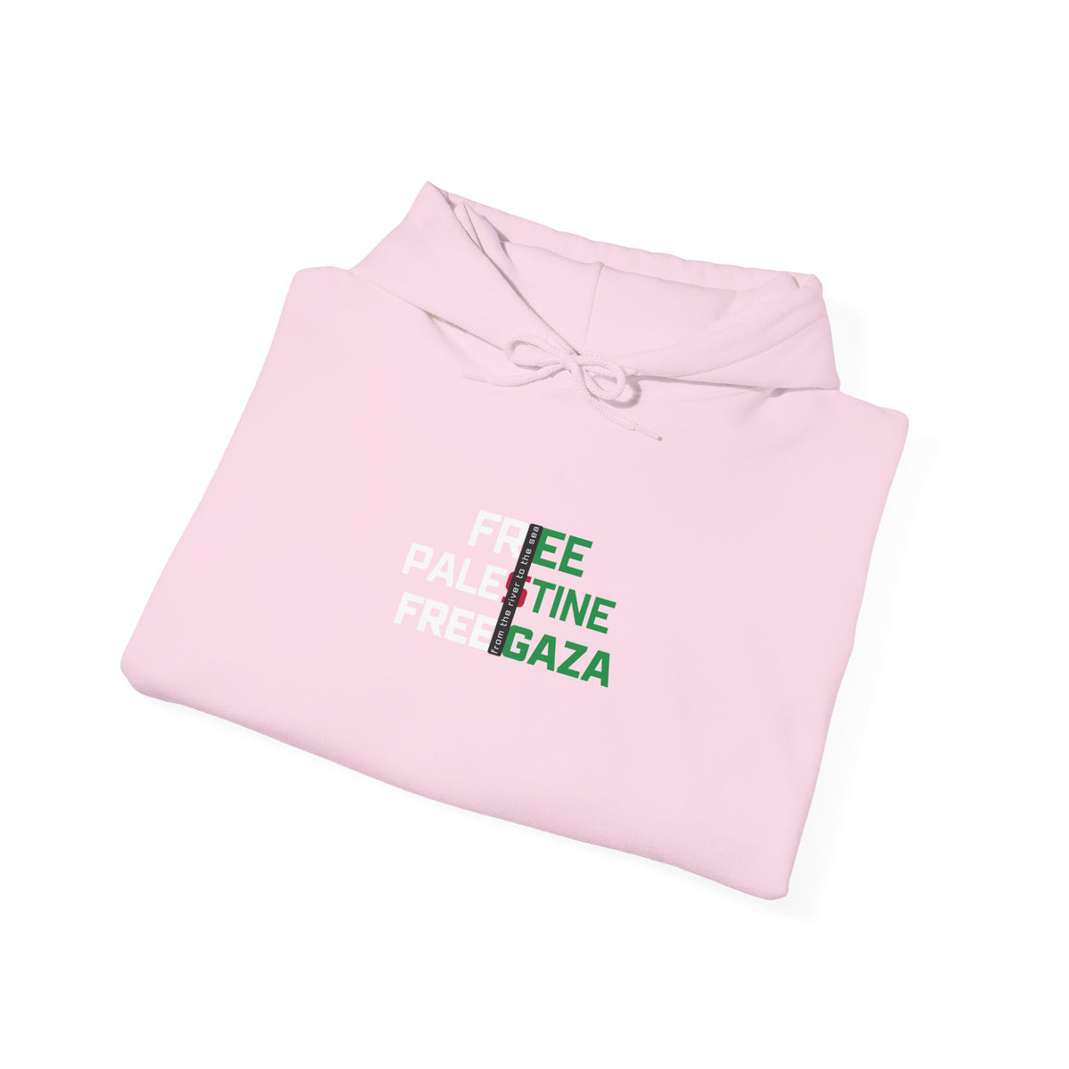 Free Palestine Free Gaza Hoodie – Solidarity Protest Pullover
