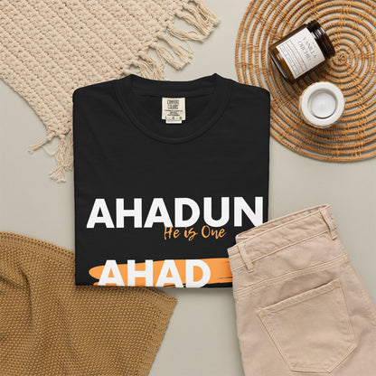 Ahadun Ahad T‑Shirt — Islamic Faith Statement Tee