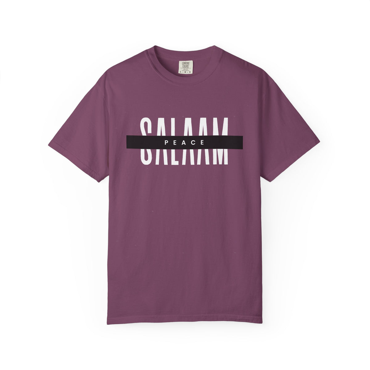 Salaam Peace T-Shirt — Minimal Islamic Greeting Tee