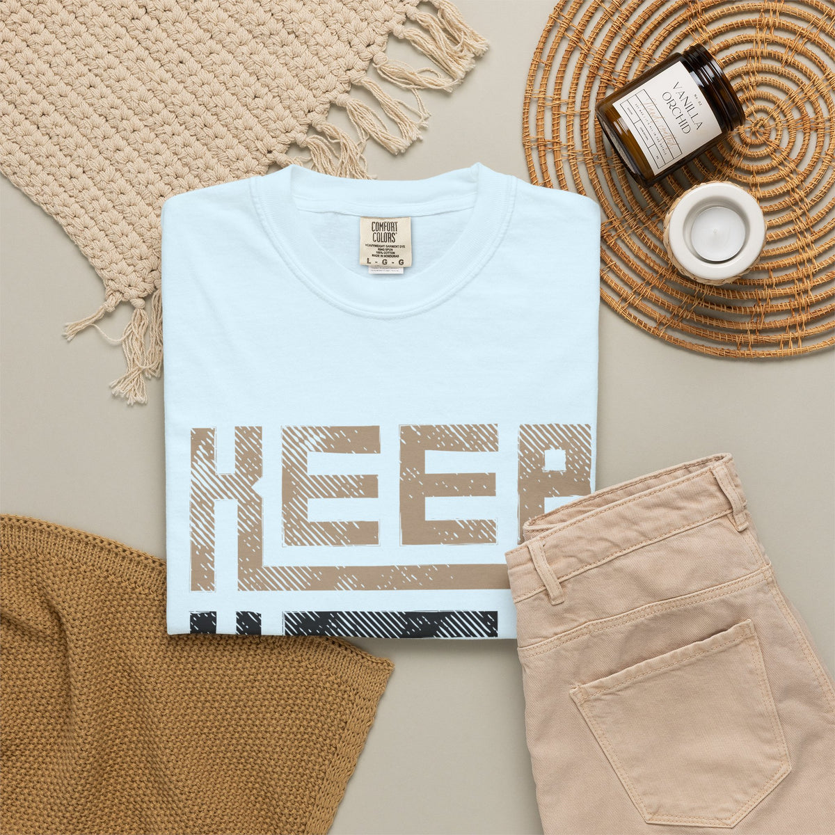 Keep Life Simple T-Shirt — Minimalist Inspirational Graphic Tee