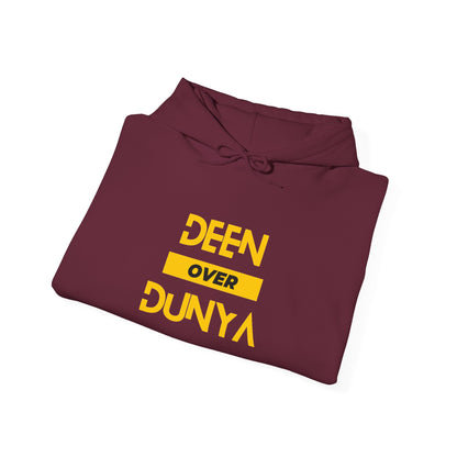 Deen Over Dunya Hoodie — Islam Over Worldly Life Pullover