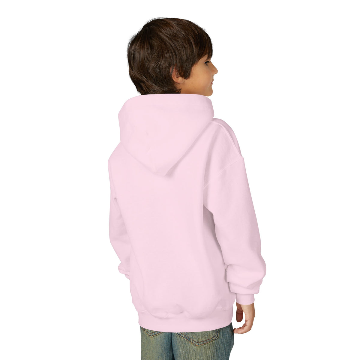 Youth Hoodie — "WRITTEN by Allah" Minimal Islamic Faith Pullover
