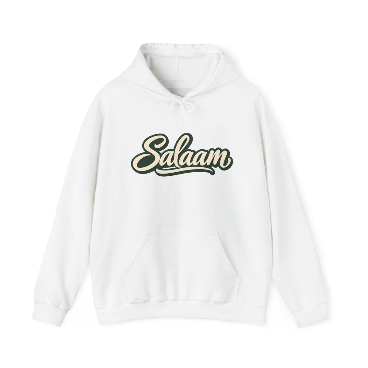 Salaam Hoodie — "Carry Peace Wherever You Go" Cozy Islamic Greeting Sweatshirt