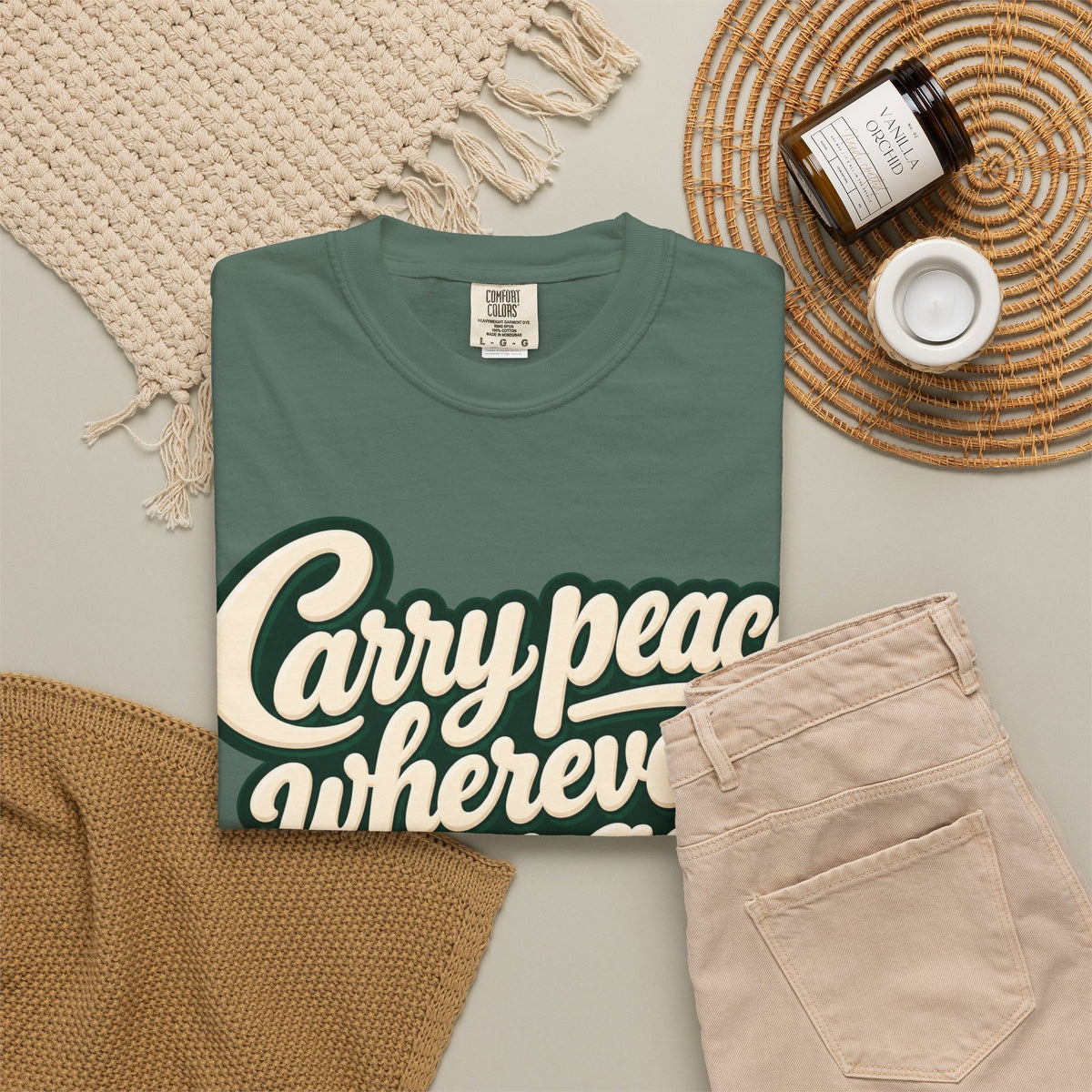 Carry Peace Wherever You Go T-Shirt