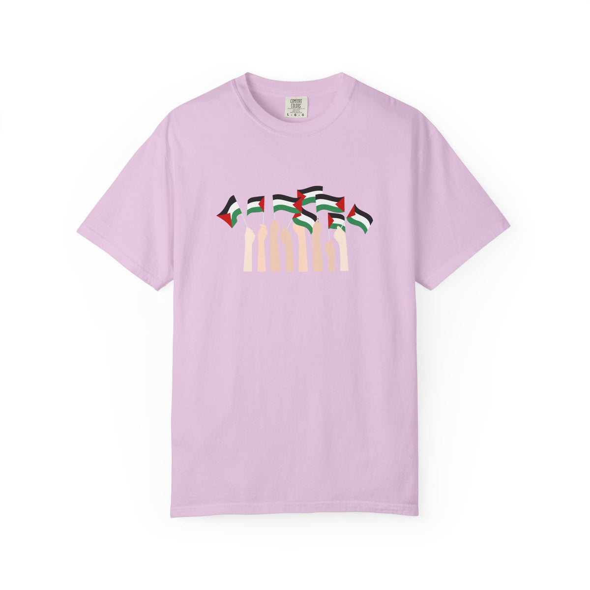 Palestine Flags T-Shirt — Minimal Graphic Tee