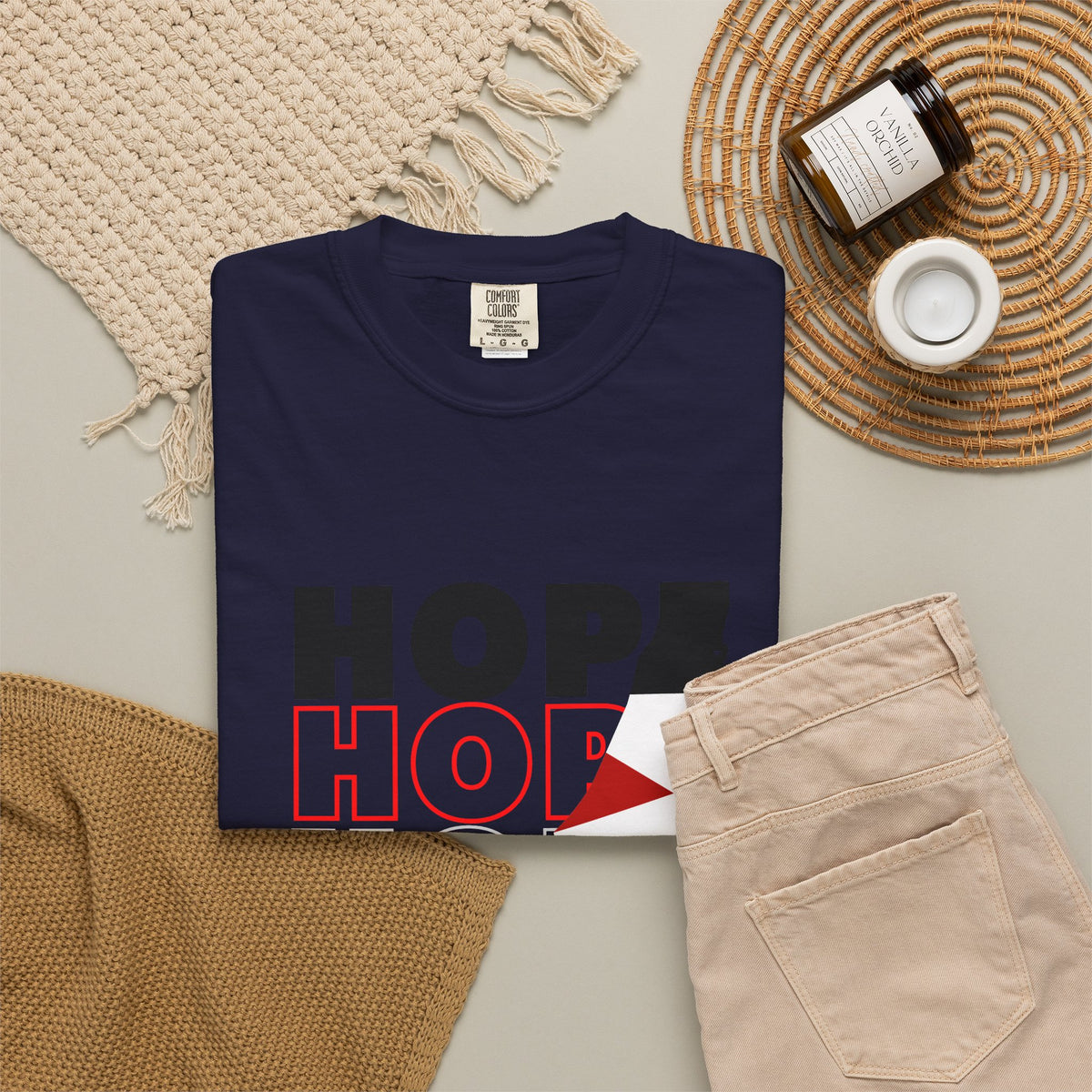Hope Flag T-Shirt — Palestine Graphic Tee