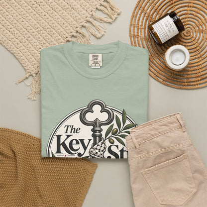 Key Still Fits T-Shirt — Vintage Skeleton Key Graphic Tee