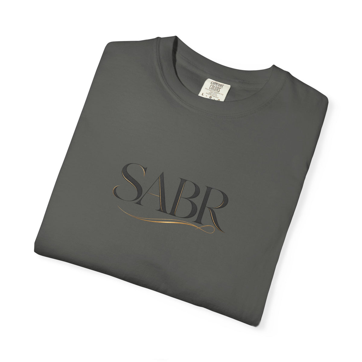 SABR Minimalist Script T-Shirt — Elegant Faith-Inspired Tee