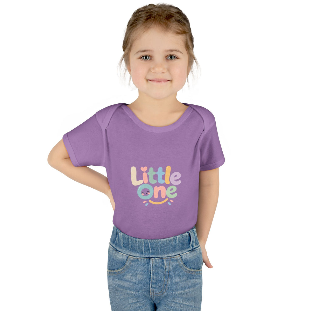Little One Infant Bodysuit – Pastel Baby Shower Gift