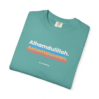 Alhamdulillah Repeat Script T-Shirt — Faith-Inspired Casual Tee