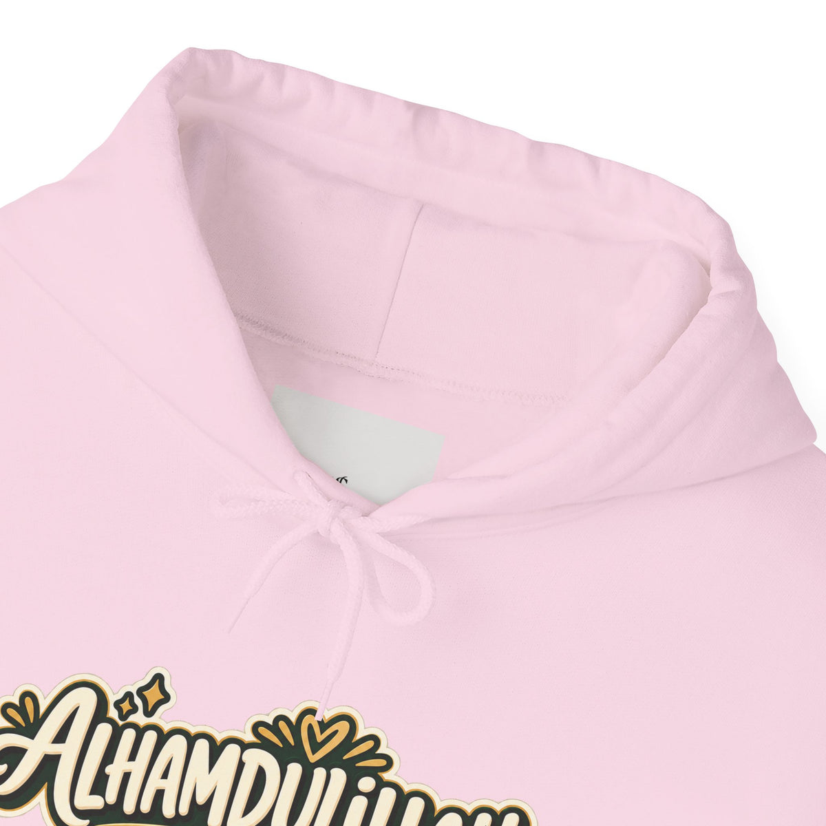 Alhamdulillah Hoodie — 'Through Every Chapter' Inspirational Islamic Pullover