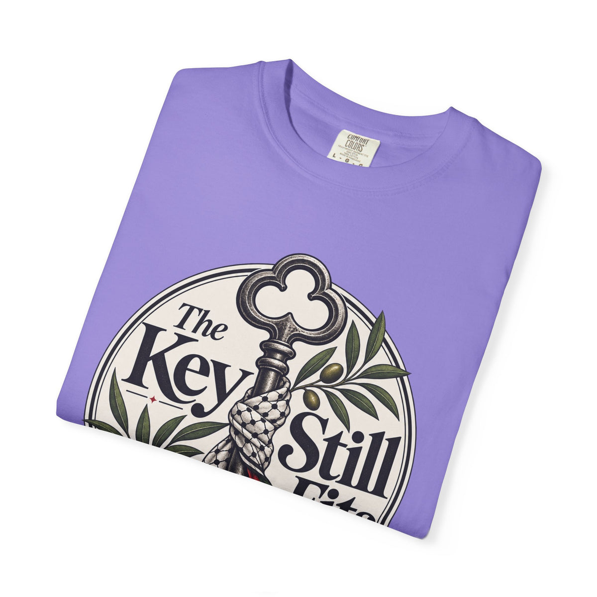 Key Still Fits T-Shirt — Vintage Skeleton Key Graphic Tee
