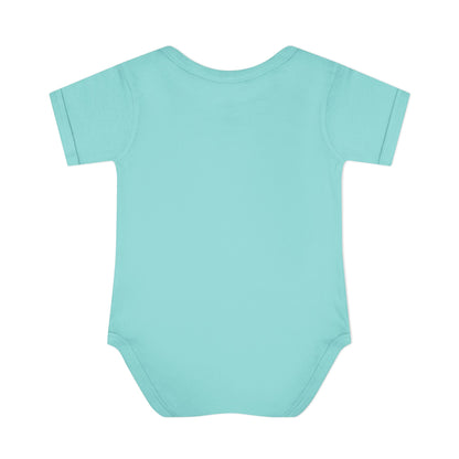 Made by Allah Baby Bodysuit — Pastel Islamic Newborn Onesie