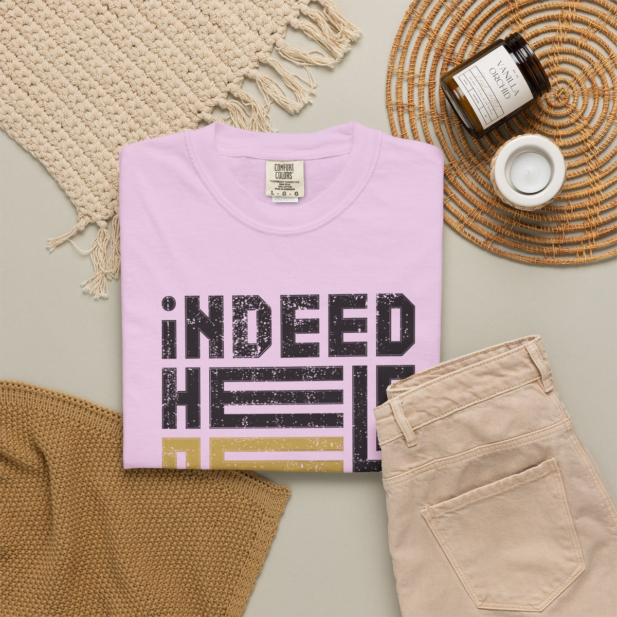 Indeed Help Of Allah Is Near T-Shirt — Qur'an 2:214 Islamic Calligraphy Tee