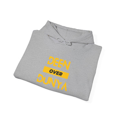 Deen Over Dunya Hoodie — Islam Over Worldly Life Pullover