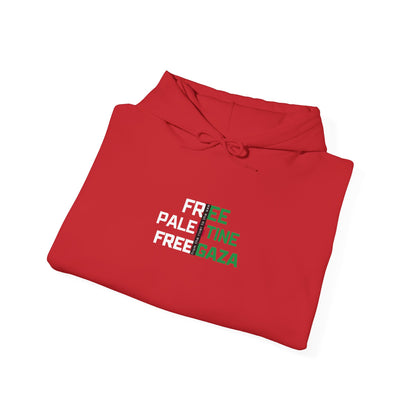Free Palestine Free Gaza Hoodie – Solidarity Protest Pullover