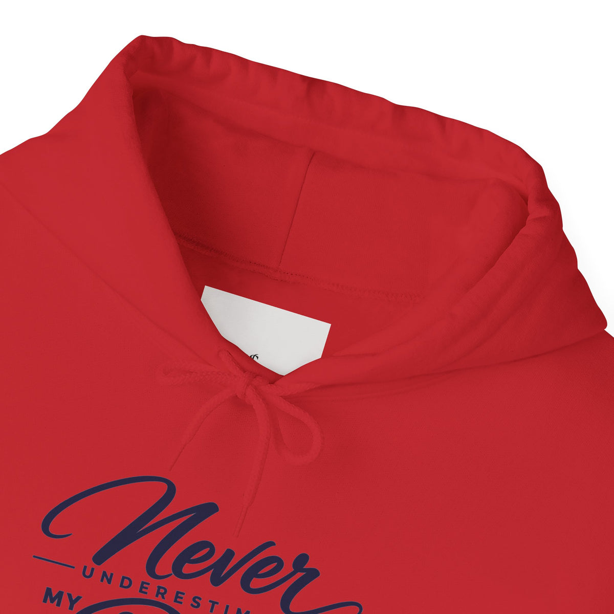 Never Underestimate My Rabb Hoodie — Inspirational Islamic Faith Sweatshirt