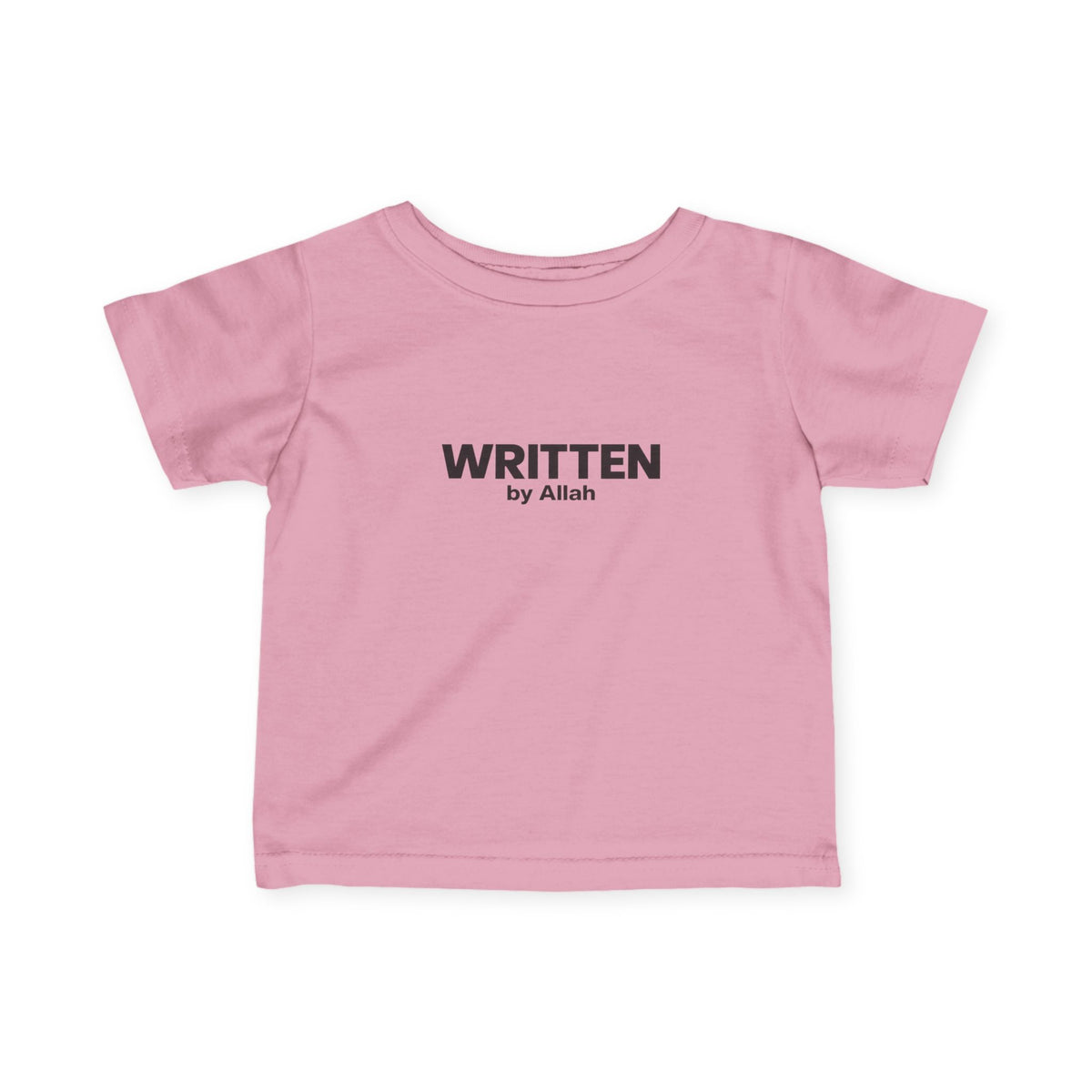 Infant Tee - "WRITTEN by Allah" Minimal Islamic Baby Shirt