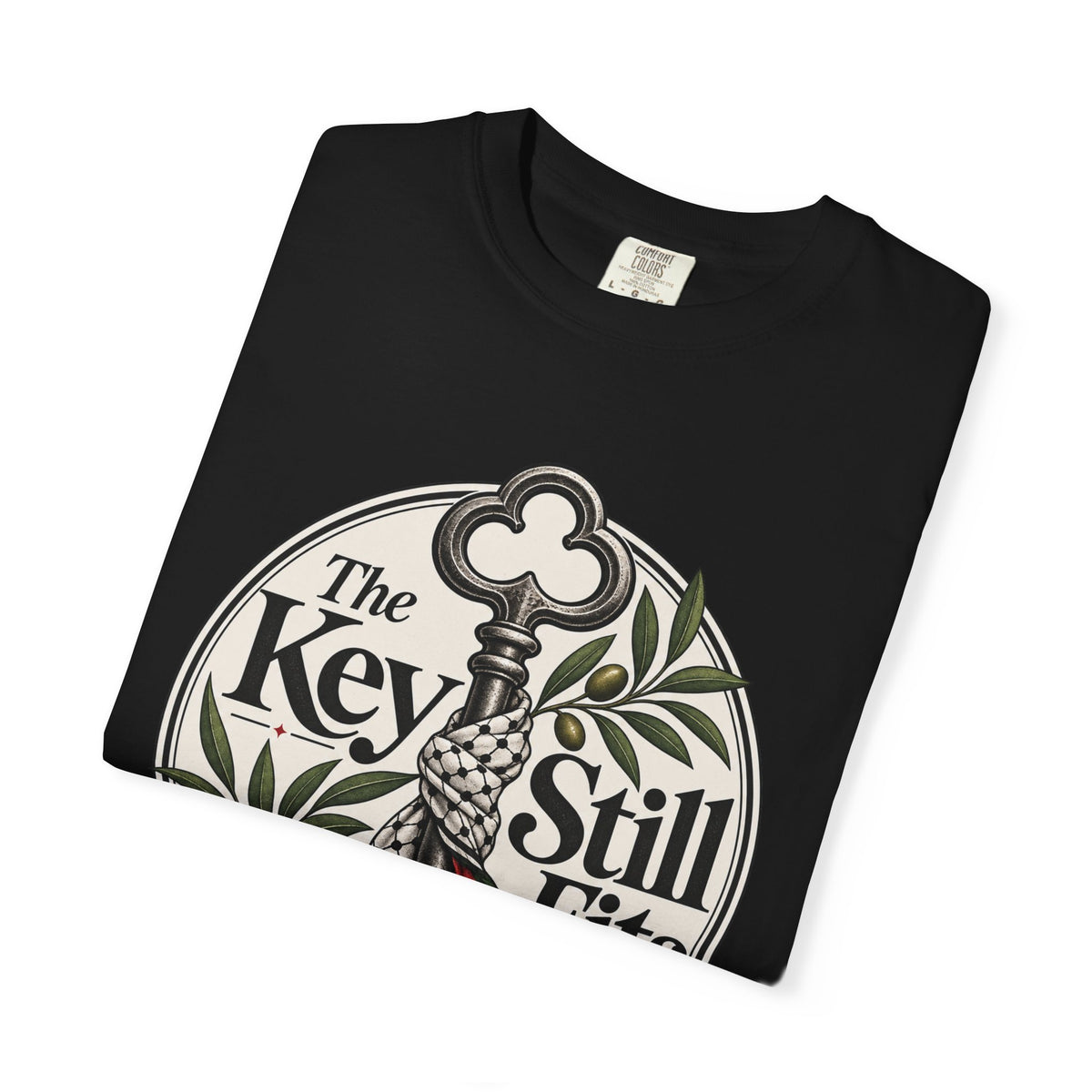 Key Still Fits T-Shirt — Vintage Skeleton Key Graphic Tee