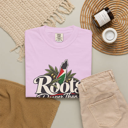 T-Shirt — "Roots Deeper Than Occupation" Heritage Graphic Tee