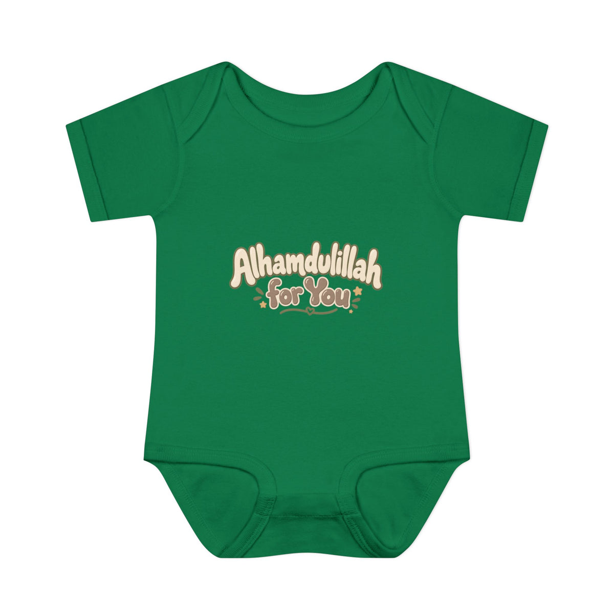 “Alhamdulillah for You” Baby Bodysuit — Newborn Islamic Celebration Onesie