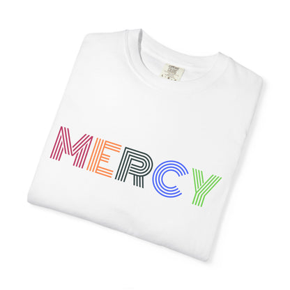 Mercy Multi Color Letters T-Shirt