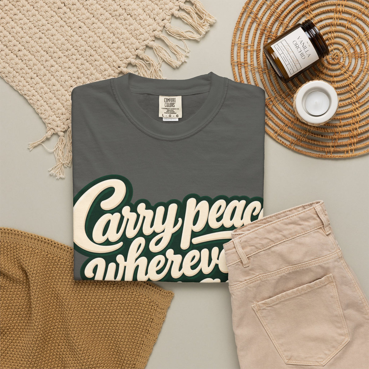 Carry Peace Wherever You Go T-Shirt
