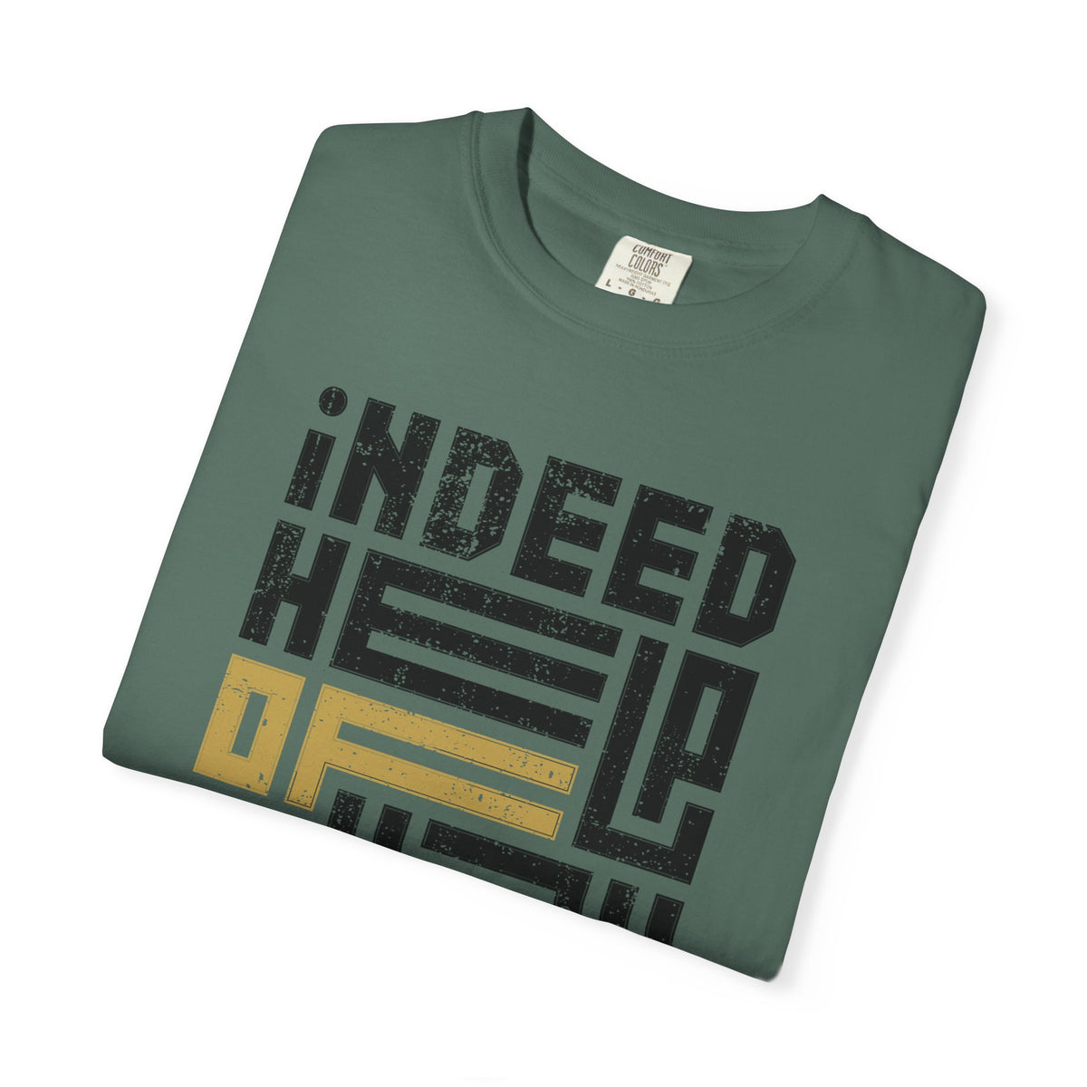 Indeed Help Of Allah Is Near T-Shirt — Qur'an 2:214 Islamic Calligraphy Tee