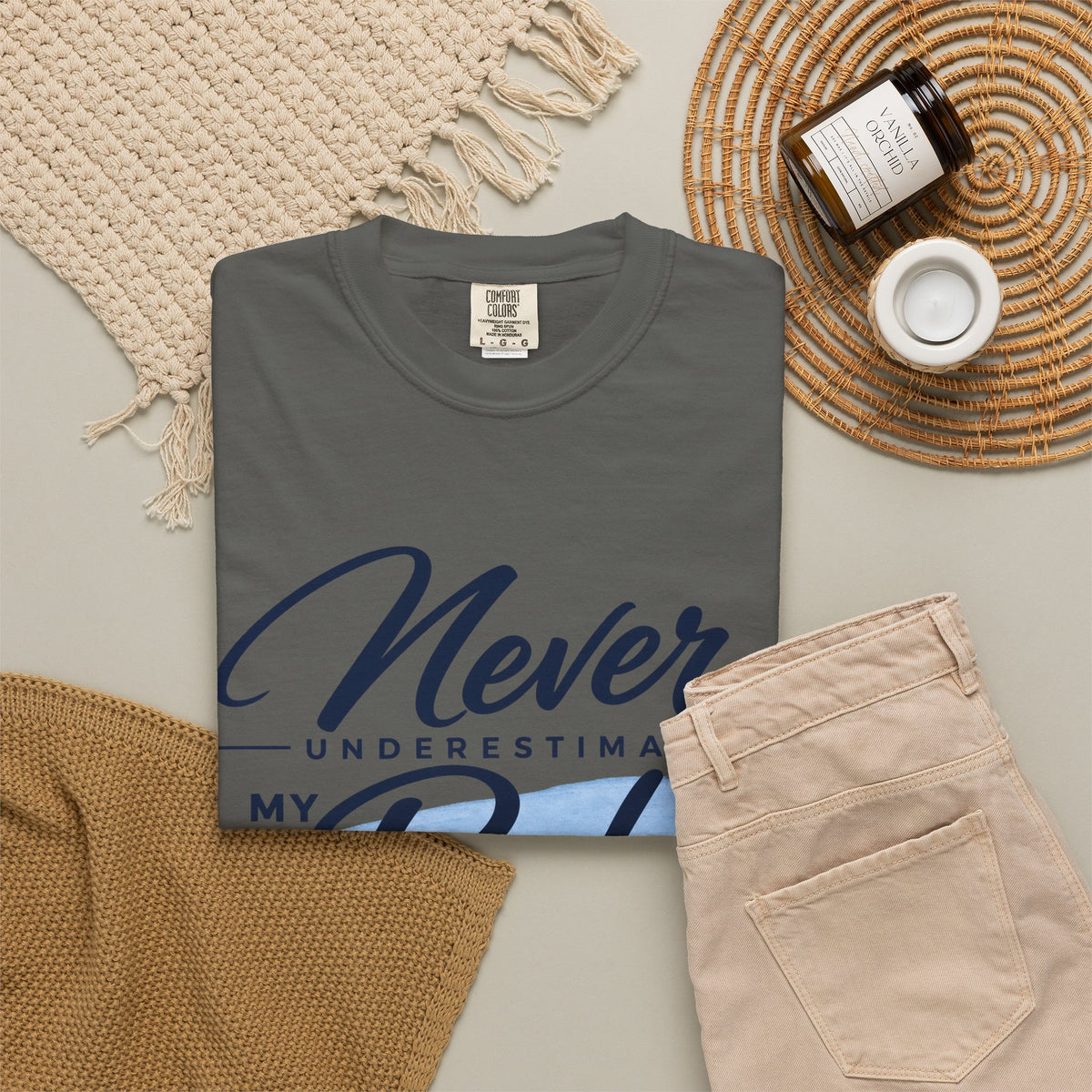 Never Underestimate My Rabb T-Shirt