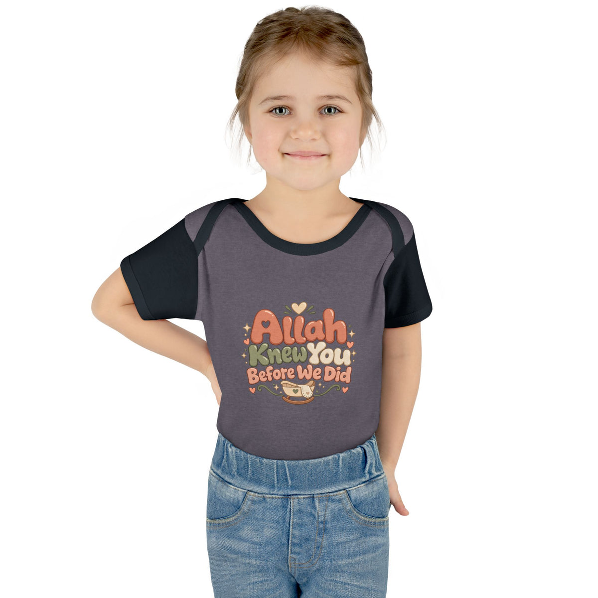 Infant Bodysuit – "Allah Knew You Before We Did" Muslim Baby Onesie