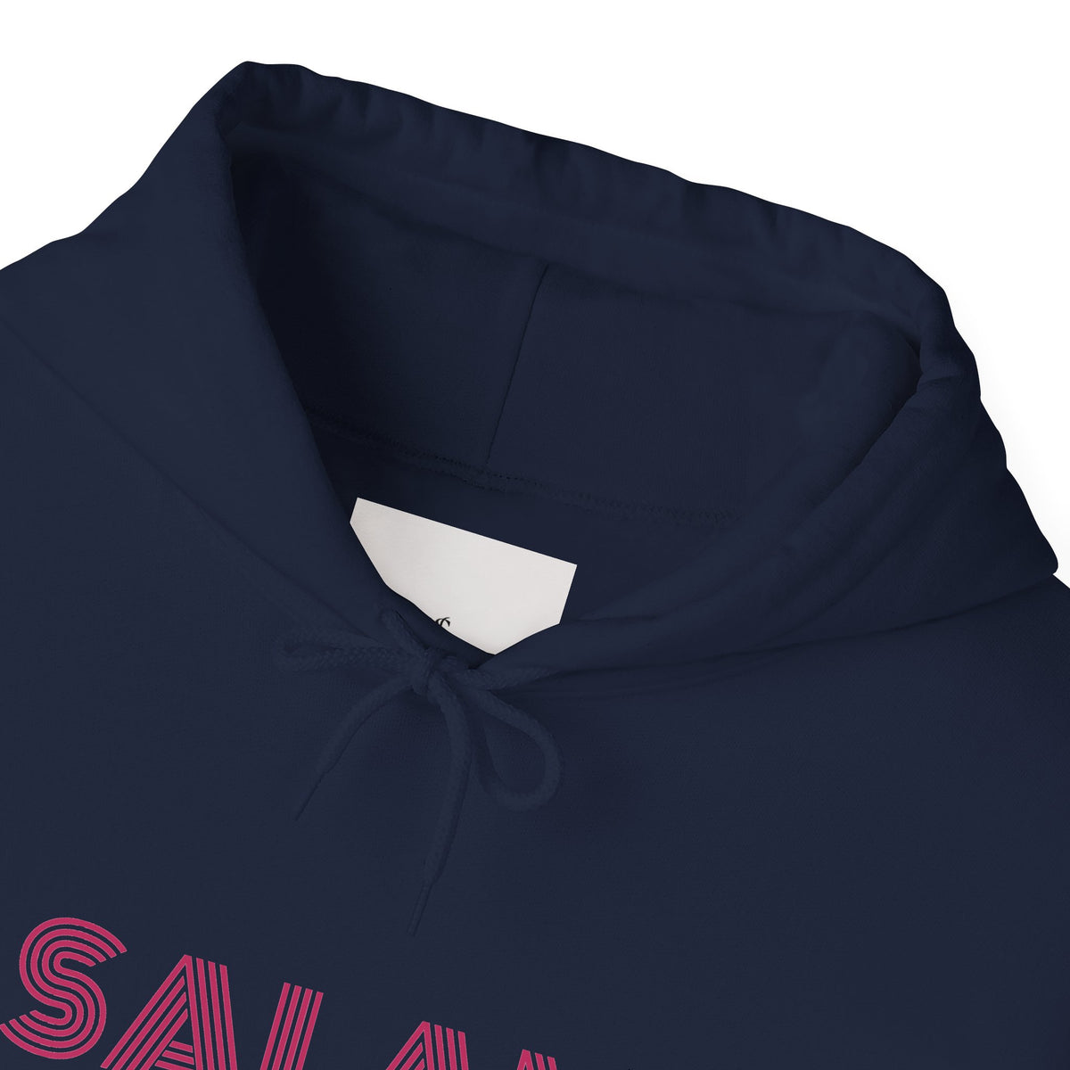Salam Peace Hoodie — 'SALAM' Typography Peaceful Message Sweatshirt