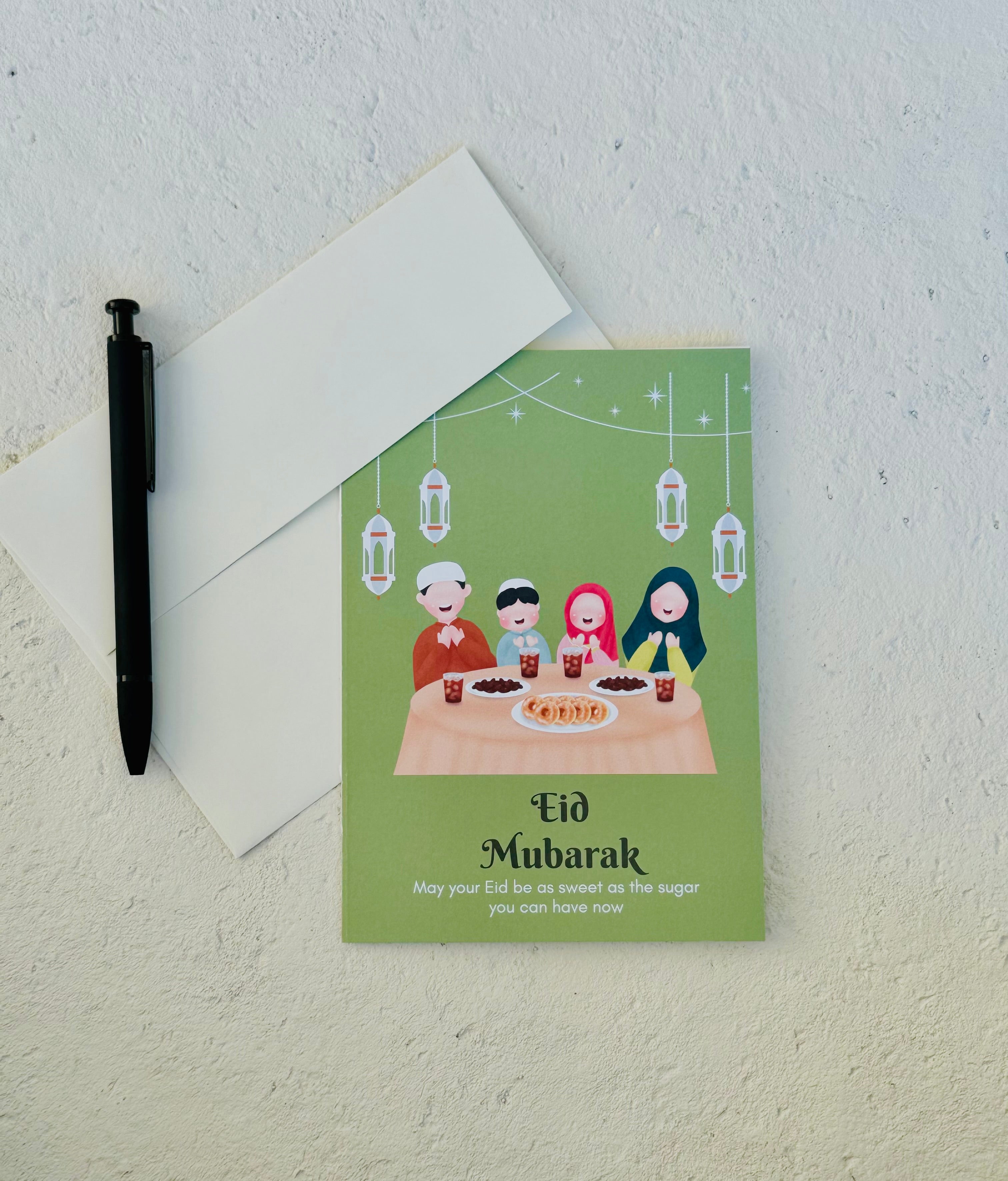 Eid Mubarak Greeting Card | Islamic Greeting Cards