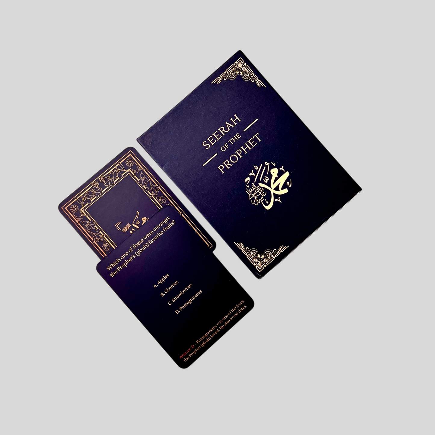 Islamic Trivia - The Seerah Of The Prophet Trivia Cards