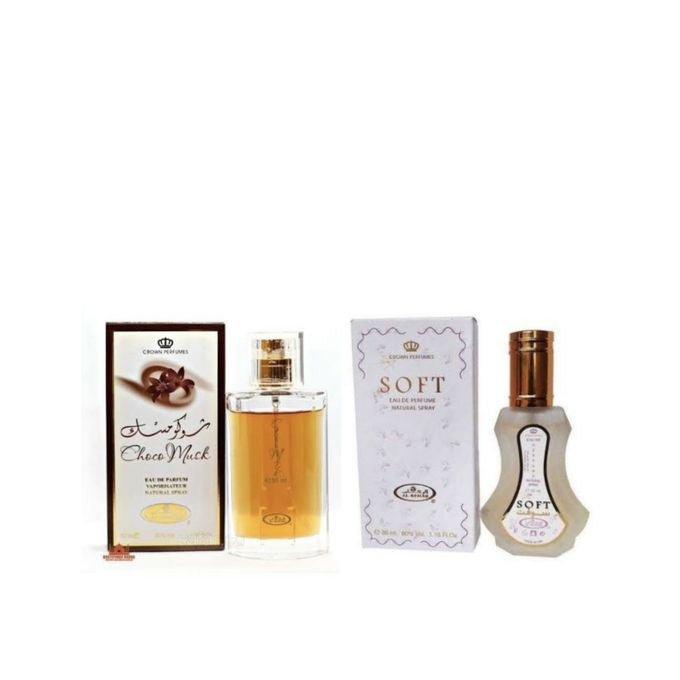 Choco Musk - Al-Rehab & Soft - Al-Rehab Perfume Spray Bundle